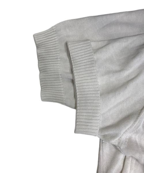 tricot COMME des GARCONS（トリココムデギャルソン）tricot COMME des GARCONS (トリココムデギャルソン) ニットポロシャツ ホワイト サイズ:表記なしの古着・服飾アイテム