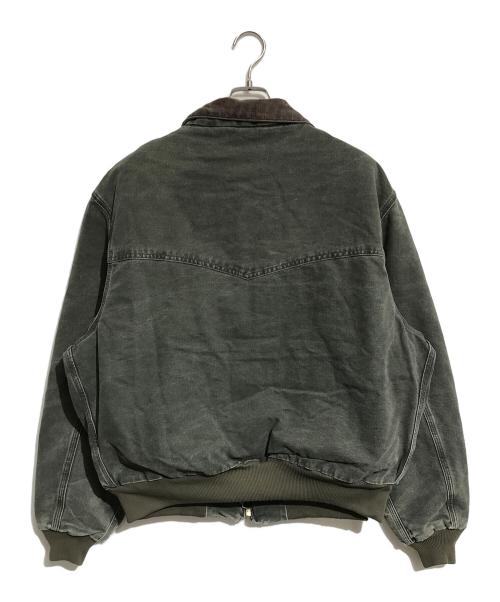 CarHartt（カーハート）CarHartt (カーハート) ダック地サンタフェジャケット モスグリーン サイズ:表記なしの古着・服飾アイテム