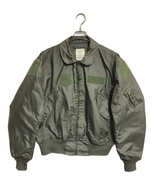 VINTAGE MILITARY（ヴィンテージ ミリタリー）VINTAGE MILITARY (ヴィンテージ ミリタリー) US ARMY CWU-36Pフライトジャケット カーキ サイズ:LARGEの古着・服飾アイテム