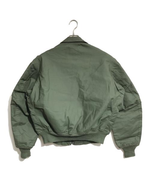 VINTAGE MILITARY（ヴィンテージ ミリタリー）VINTAGE MILITARY (ヴィンテージ ミリタリー) US ARMY CWU-36Pフライトジャケット カーキ サイズ:LARGEの古着・服飾アイテム