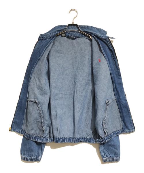 POLO RALPH LAUREN（ポロ・ラルフローレン）POLO RALPH LAUREN (ポロ・ラルフローレン) デニムスイングトップ インディゴ サイズ:Lの古着・服飾アイテム