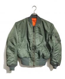 VINTAGE MILITARY（ヴィンテージ ミリタリー）の古着「US ARMY MA-1ジャケット」｜カーキ