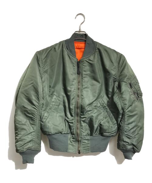 VINTAGE MILITARY（ヴィンテージ ミリタリー）VINTAGE MILITARY (ヴィンテージ ミリタリー) US ARMY MA-1ジャケット カーキ サイズ:Mの古着・服飾アイテム