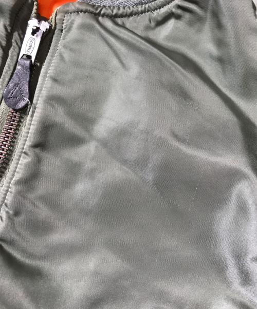 VINTAGE MILITARY（ヴィンテージ ミリタリー）VINTAGE MILITARY (ヴィンテージ ミリタリー) US ARMY MA-1ジャケット カーキ サイズ:Mの古着・服飾アイテム