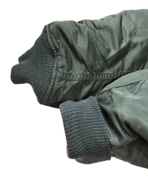 VINTAGE MILITARY（ヴィンテージ ミリタリー）VINTAGE MILITARY (ヴィンテージ ミリタリー) US ARMY MA-1ジャケット カーキ サイズ:Mの古着・服飾アイテム