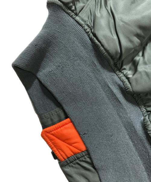 VINTAGE MILITARY（ヴィンテージ ミリタリー）VINTAGE MILITARY (ヴィンテージ ミリタリー) US ARMY MA-1ジャケット カーキ サイズ:Mの古着・服飾アイテム