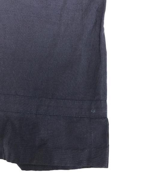 PRADA（プラダ）PRADA (プラダ) シルクリネンジレ ネイビー サイズ:40の古着・服飾アイテム