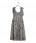 HER LIP TO (ハーリップトゥ) Sunflower-Printed Midi Dress ブルー サイズ:S：10000円