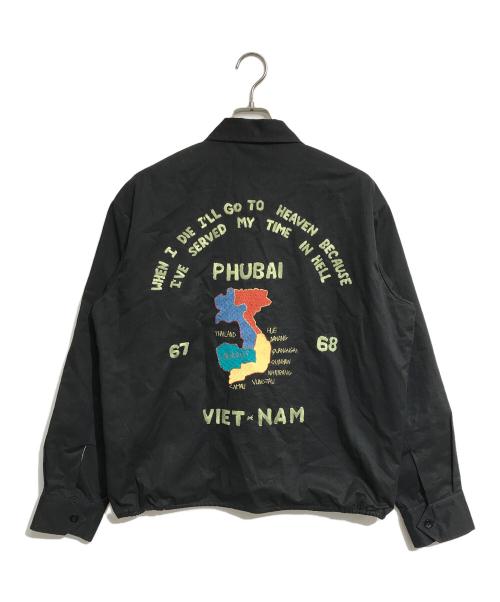 USED（ユーズド）USED (ユーズド) ベトジャン ブラック サイズ:Lの古着・服飾アイテム