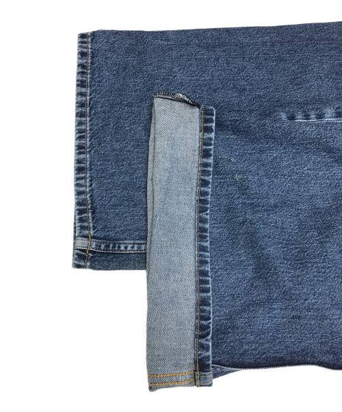 JOHN LAWRENCE SULLIVAN（ジョン ローレンス サリバン）JOHN LAWRENCE SULLIVAN (ジョン ローレンス サリバン) WASHED DENIM WIDE PANTS インディゴ サイズ:44の古着・服飾アイテム