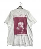 バンドTシャツバンドTシャツ）の古着「90s JOY・DIVISION(ジョイ・ディヴィジョン) バンドTシャツ」｜ホワイト
