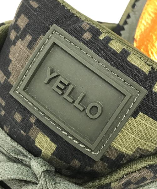 YELLO（イエロ）YELLO (イエロ) MA-1 SNEAKER MULES グリーン サイズ:Lの古着・服飾アイテム