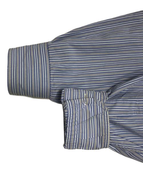 HERMES（エルメス）HERMES (エルメス) ストライプシャツ スカイブルー サイズ:41の古着・服飾アイテム