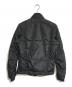 MARITHE+FRANCOIS GIRBAUD (マリテフランソワジルボー) ダブルジップダウンジャケット ブラック サイズ:L：14000円