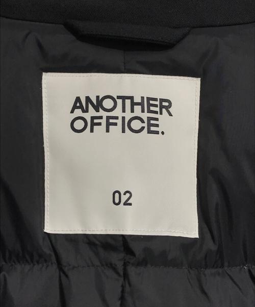 ANOTHER OFFICE（アナザーオフィス）ANOTHER OFFICE (アナザーオフィス) Ample Down Long Coat ブラック サイズ:02の古着・服飾アイテム