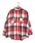 WINTER KINGウィンターキング）の古着「チェックシャツ」｜レッド