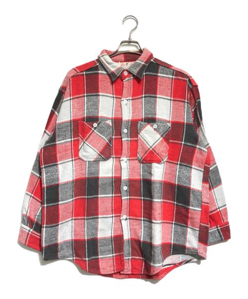 WINTER KING（ウィンターキング）WINTER KING (ウィンターキング) チェックシャツ レッド サイズ:表記なしの古着・服飾アイテム