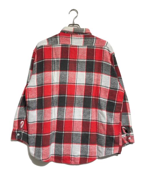 WINTER KING（ウィンターキング）WINTER KING (ウィンターキング) チェックシャツ レッド サイズ:表記なしの古着・服飾アイテム