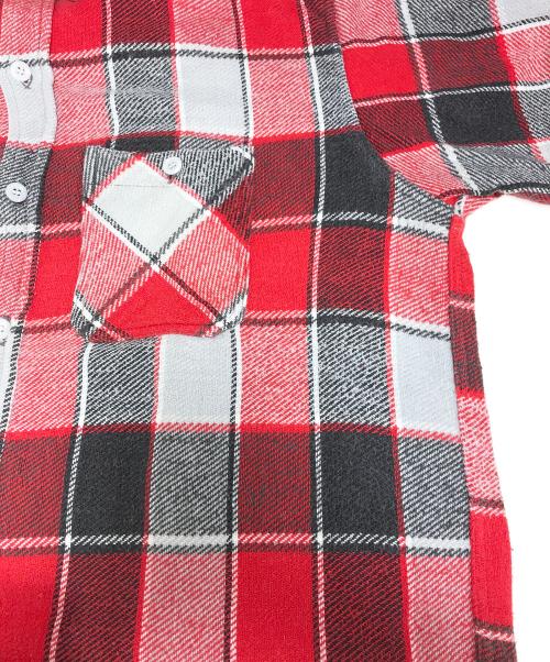WINTER KING（ウィンターキング）WINTER KING (ウィンターキング) チェックシャツ レッド サイズ:表記なしの古着・服飾アイテム