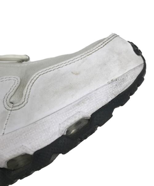 NIKE（ナイキ）NIKE (ナイキ) COMME des GARCONS HOMME PLUS (コムデギャルソンオムプリュス) ローカットスニーカー ホワイト サイズ:US9/UK8/EUR42.5/cm27/BR40.5/CN270の古着・服飾アイテム