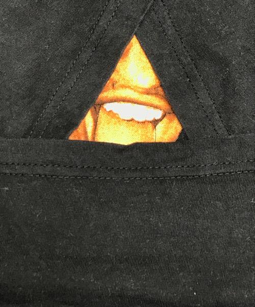T・S（ティー・エス）T・S (ティー・エス) ラップTシャツ ブラック サイズ:表記なしの古着・服飾アイテム