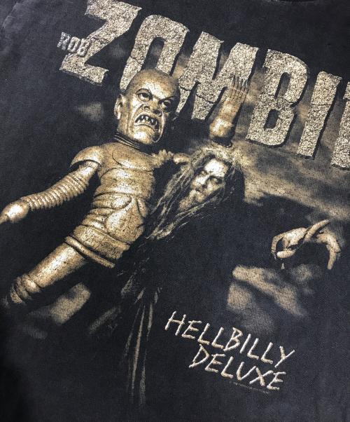 バンドTシャツ（バンドTシャツ）バンドTシャツ (バンドTシャツ) 90s ROB ZOMBIE(ロブ・ゾンビ) バンドTシャツ ブラック サイズ:X‐Largeの古着・服飾アイテム