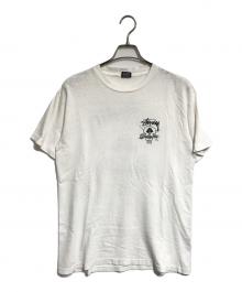 stussy（ステューシー）の古着「サーフスカルプリントTシャツ」｜ホワイト