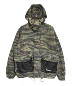 SUPREMEシュプリーム）の古着「メッシュタイガーカモマウンテンジャケット」｜カーキ