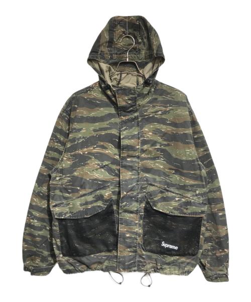 SUPREME（シュプリーム）SUPREME (シュプリーム) メッシュタイガーカモマウンテンジャケット カーキ サイズ:XLの古着・服飾アイテム