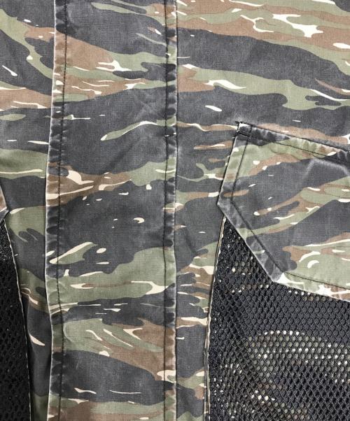SUPREME（シュプリーム）SUPREME (シュプリーム) メッシュタイガーカモマウンテンジャケット カーキ サイズ:XLの古着・服飾アイテム
