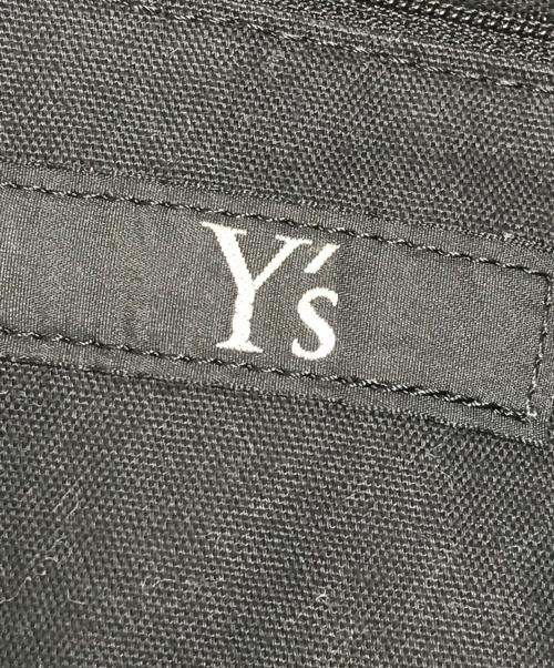 Y's（ワイズ）Y's (ワイズ) NYLON OXFORD ASYMMETRIC SHOULDER BAG ブラックの古着・服飾アイテム