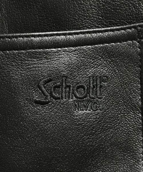 Schott（ショット）Schott (ショット) レザーカバーオール ブラック サイズ:Mの古着・服飾アイテム