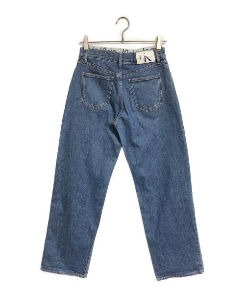 Calvin Klein（カルバンクライン）Calvin Klein (カルバンクライン) ローライズリラックスジーンズ インディゴ サイズ:25の古着・服飾アイテム