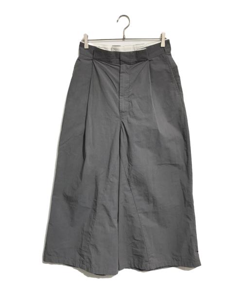 Maison Margiela（メゾンマルジェラ）Maison Margiela (メゾンマルジェラ) ワイドパンツ グレー サイズ:40の古着・服飾アイテム