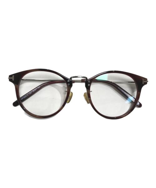 TOM FORD（トムフォード）TOM FORD (トムフォード) 眼鏡 ボルドー サイズ:49□21 145の古着・服飾アイテム