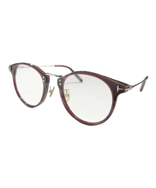 TOM FORD（トムフォード）TOM FORD (トムフォード) 眼鏡 ボルドー サイズ:49□21 145の古着・服飾アイテム