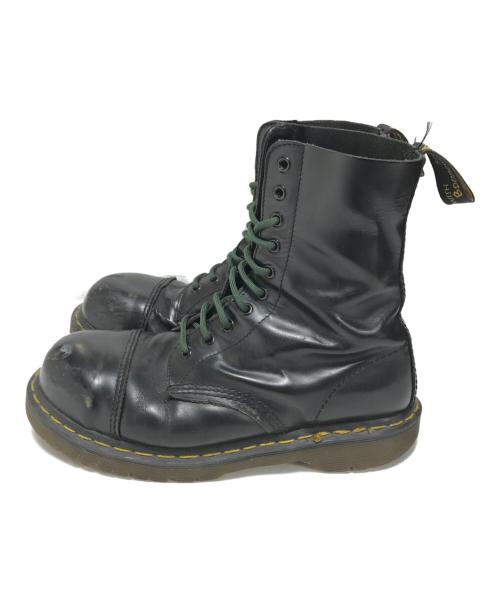 Dr.Martens（ドクターマーチン）Dr.Martens (ドクターマーチン) 10ホールブーツ ブラック サイズ:表記なしの古着・服飾アイテム