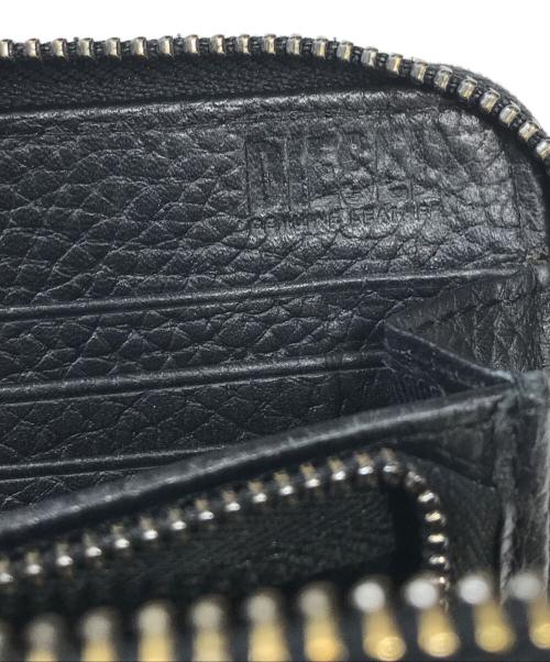 DIESEL（ディーゼル）DIESEL (ディーゼル) ラウンドファスナー財布 ブラック サイズ:表記なしの古着・服飾アイテム