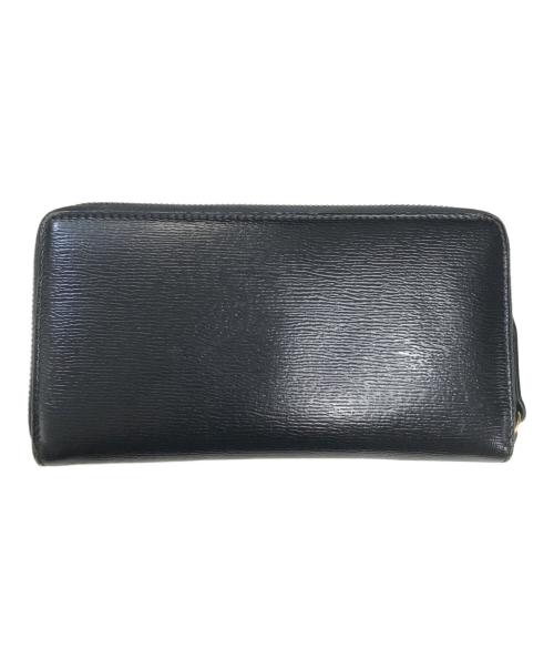 GUCCI（グッチ）GUCCI (グッチ) スネークラウンドジップウォレット ブラック サイズ:表記なしの古着・服飾アイテム