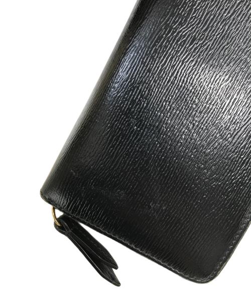 GUCCI（グッチ）GUCCI (グッチ) スネークラウンドジップウォレット ブラック サイズ:表記なしの古着・服飾アイテム