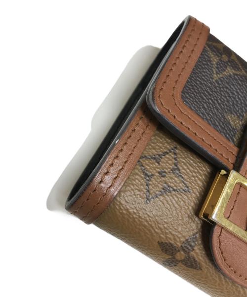 LOUIS VUITTON（ルイ ヴィトン）LOUIS VUITTON (ルイ ヴィトン) ポルトフォイユ・ドーフィーヌ コンパクト ブラウン サイズ:表記なしの古着・服飾アイテム