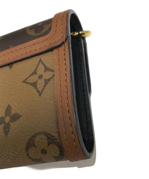 LOUIS VUITTON（ルイ ヴィトン）LOUIS VUITTON (ルイ ヴィトン) ポルトフォイユ・ドーフィーヌ コンパクト ブラウン サイズ:表記なしの古着・服飾アイテム