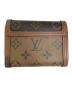 LOUIS VUITTON (ルイ ヴィトン) ポルトフォイユ・ドーフィーヌ コンパクト ブラウン サイズ:表記なし：50000円