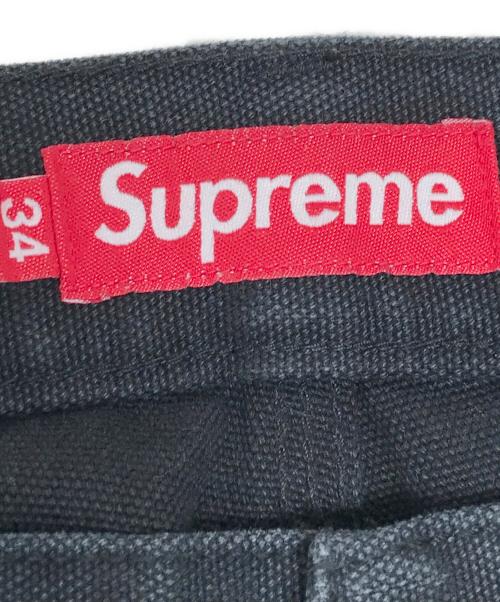 SUPREME（シュプリーム）Supreme (シュプリーム) SPITFIRE (スピットファイア) Double Knee Painter Pant ブラック サイズ:34の古着・服飾アイテム