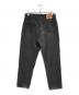 LEVI'S (リーバイス) 550後染めデニムパンツ ブラック サイズ:W34 L32：15000円