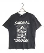 バンドTシャツバンドTシャツ）の古着「90-00s SUICIDAL TENDENCIES(スイサイダル・テンデンシーズ) バンドTシャツ」｜ブラック