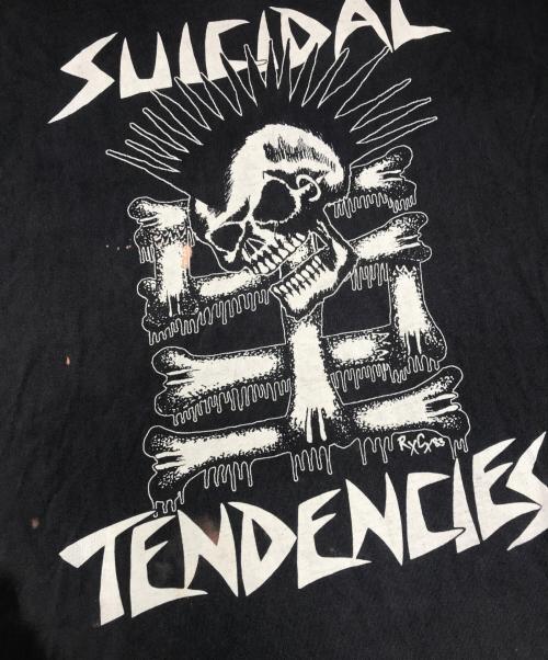 バンドTシャツ（バンドTシャツ）バンドTシャツ (バンドTシャツ) 90-00s SUICIDAL TENDENCIES(スイサイダル・テンデンシーズ) バンドTシャツ ブラック サイズ:XLの古着・服飾アイテム