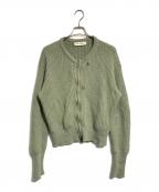 OUR LEGACYアワーレガシー）の古着「Zip Wrap Cardigan」｜黄緑