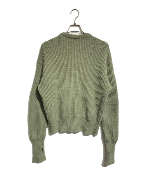 OUR LEGACY（アワーレガシー）OUR LEGACY (アワーレガシー) Zip Wrap Cardigan 黄緑 サイズ:44の古着・服飾アイテム