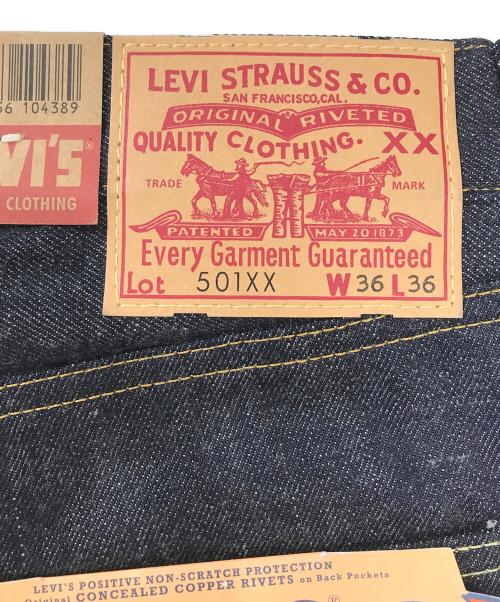 LEVI'S（リーバイス）LEVI'S (リーバイス) 復刻デニムパンツ インディゴ サイズ:W36 L36 未使用品の古着・服飾アイテム